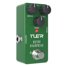 YUER Pedal Retro Overdrive Distorsión Suave Chip Especial True Bypass Precio: 23.50000048. SKU: B1JFCC2NT8
