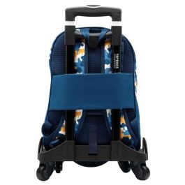 Mochila fortnite blue camo adaptable. carro con 4 ruedas giratorias. 42 x 32 x 20 cm. Mochila fortnite blue camo adaptable. carro con 4 ruedas giratorias. 42 x 32 x 20 cm.