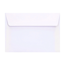 Liderpapel Sobre Blanco C6 114x162 mm Tira Silicona Caja 500 Unidades