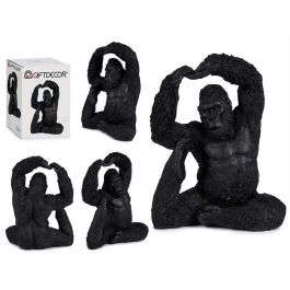 Gorila Yoga Pie Hacia Arriba Negro Giftdecor 15X31CM (3 Unidades) Precio: 50.58999957. SKU: B195K6ETDF