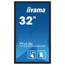 iiyama TF3239AS-B1AG Monitor Táctil Profesional 31.5 Pulgadas Full HD IPS 1920x1080 LED 8ms Negro M-Touch 2xHDMI+DP