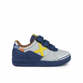 Zapatillas de Fútbol Sala para Niños Munich G-3 Kid Vco Profit Azul Gris Precio: 44.98999978. SKU: B1FKD65YBG