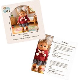 Tachan T01061 Muñeca Pepona Anna 40 cm Mofletes Gorditos Divertida y Espontánea para Jugar y Bailar