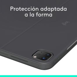 Funda para Tablet Logitech 920-012667 Gris Grafito Qwerty Español