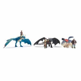 Dragones con vikingo 25,4x25,4x7,59 cm - modelos surtidos Dragones con vikingo 25,4x25,4x7,59 cm - modelos surtidos