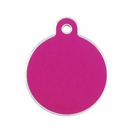 Placa identificativa Imarc Circle Rosa