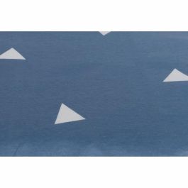Juego de Cama 220x240 cm + 2 Fundas de Almohada 60x60 cm 65% Algodón 35% Poliéster Azul ASI8681875217148