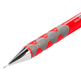 Liderpapel Portaminas Diamond 0,5 mm con Goma y Sujeción Soft Colores Surtidos