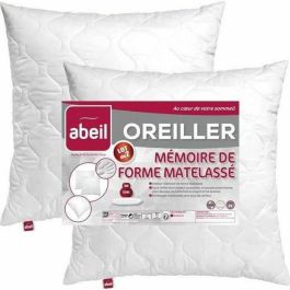 Abeil Lote de 2 Almohadas de Memoria Acolchadas 60x60 cm Blanco Precio: 31.58999998. SKU: B1G92CK6LC