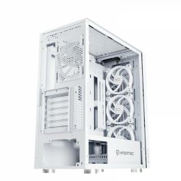Caja Semitorre ATX Nfortec NF-CS-NERVIA-W Blanco