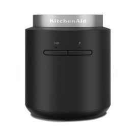 Kitchenaid Batidora de Vaso Inalámbrica 12V con Batería, Accesorios, Color Negro Mate