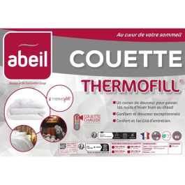 Abeil Edredón Cálido Thermofill 400gr/m² 140 x 200 cm, Relleno Invierno, Fabricado en Francia