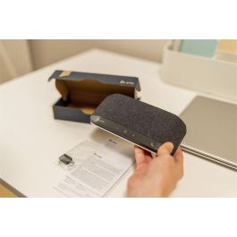 Poly Sync 10 Speakerphone USB-A USB-C para Conferencias con Audio HD y Cancelación de Ruido para Zoom/Teams IP64