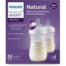 Philips Avent Conjunto de 3 Botellas Naturales 3.0 SCY903/02 - 260 ml