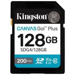 Kingston SDG4/128GB Tarjeta de Memoria 128GB SDXC Clase 10 U3 V30 Velocidad de Lectura 200MB/s Precio: 32.49999984. SKU: B1JX5PQ69S