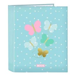 Carpeta de anillas Moos Butterflies Azul A4 27 x 33 x 6 cm Precio: 5.50000055. SKU: B1C6VYCPMD