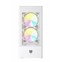 Caja Semitorre ATX Nfortec Caelum RGB Blanco