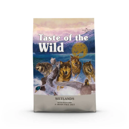 Taste of the Wild Canine Adult Wetlands Pato y Codorniz Comida Seca para Perros, 5,6 kg Precio: 38.5. SKU: B1JZC2EZ9S