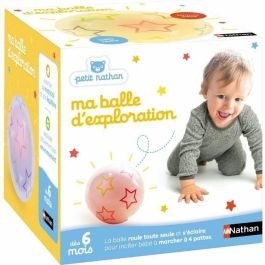 Nathan NAT31456 Juguete Pelota de Exploración, Motricidad para Bebés, Cambia Color y Dirección