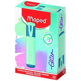Marcador Fluor Maped Fluo Glitter Azul Precio: 1.5900005. SKU: B1D6MS5ZH8