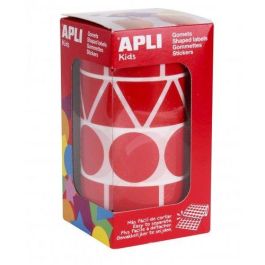 Apli Gomets Figuras Surtidas Rollo XL - 4 Formas, Amarillo, 1.357 Gomets, Ideal para Guarderías Precio: 3.50000002. SKU: B1H6DKF52F