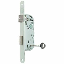 Yale Y75R-A40/B/SC Cerradura de empotrar con llave, Eje 40mm, Caja fuerte 135mm, Certificación NF Nivel 2, Blanco