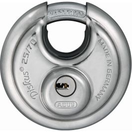 ABUS 25 SL 8 Candado Diskus Acero Inoxidable para Puertas y Camiones 7 cm con 5 Llaves Precio: 55.50000049. SKU: B19FVXA43J