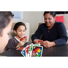 Mattel Juego de Cartas Uno Super Mario Bros. para 2-10 Jugadores, Edad 5+ (Español/Portugués)