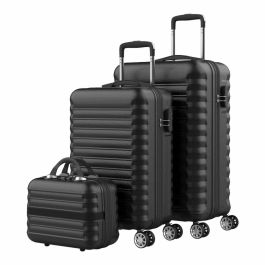 Juego de Maletas Numada Upfly Negro (3 Piezas) Juego de Maletas Numada Upfly Negro (3 Piezas)