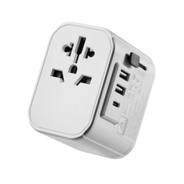 Ewent Adaptador de Viaje Universal EW1475 con 2 USB y Tipo-C, Compatible con 224 Países Precio: 33.4999995. SKU: B12RX9C4H6