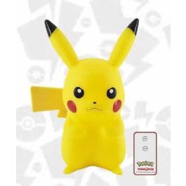 Teknofun Lámpara LED Inalámbrica Pikachu Pokémon de 25cm con Control Remoto y Material Flexible Teknofun Lámpara LED Inalámbrica Pikachu Pokémon de 25cm con Control Remoto y Material Flexible