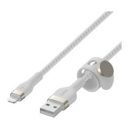 Belkin CAA010BT2MWH Cable Lightning/USB-A Certificado Apple, 2m, Blanco