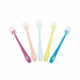 Babymoov Cucharas de Silicona Suave Primera Edad - Juego de 5 para Bebé, Diversificación Segura y Alivio Encías - Sin BPA, Apto Lavavajillas Precio: 30.59000032. SKU: B13TBJ9YRF