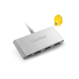 Coolbox Hub 3 Puertos USB 3.0 con Carga Rápida BC 1.2 y Puerto USB-C PowerDelivery Coolbox Hub 3 Puertos USB 3.0 con Carga Rápida BC 1.2 y Puerto USB-C PowerDelivery