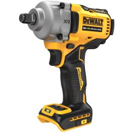 DeWALT DCF891NT-XJ Atornillador de Impacto 1/2" 18V con Batería, Par 800-1100 Nm, Amarillo