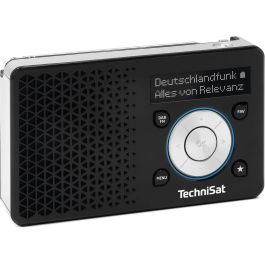 TechniSat 1 ASA DigitRadio Radio Digital Portátil Negro/Plata