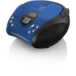 Lenco SCD-24 Radio CD Digital FM con Reproductor CD, LCD, Salida Auriculares, AC/Batería, Negro/Azul Precio: 67.58999984. SKU: B12KX6YPSE