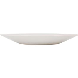 La Mediterranea Plato Postre 21.5 cm "Maitre" Ivory Brill, Colección Ivory (12 Unidades)