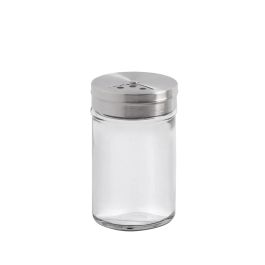 Especiero de vidrio e inoxidable Quttin 5x8 cm - Inde (24 Unidades) Especiero de vidrio e inoxidable Quttin 5x8 cm - Inde (24 Unidades)