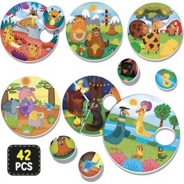 Divertido juego de rompecabezas - LISCIANI - Une cachorros y mamás Divertido juego de rompecabezas - LISCIANI - Une cachorros y mamás