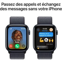 Apple Watch SE GPS + Cellular - 44 mm - Caja de aluminio medianoche - Correa deportiva en color tinta Apple Watch SE GPS + Cellular - 44 mm - Caja de aluminio medianoche - Correa deportiva en color tinta