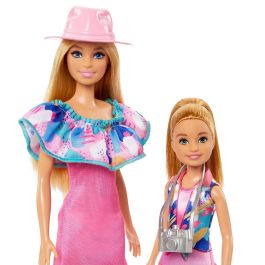 Barbie HRM09 Pack 2 Muñecas Barbie y Stacie Al Rescate con Ropa de Verano de la Película