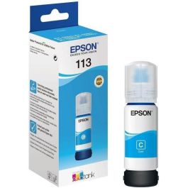 Epson Tinta Bote Cian Ecotank Et-5850, Et-5800, Et-16650, Et-16600, Et-5880, Et-5170 - Nº 113 Precio: 14.49999991. SKU: S8405272