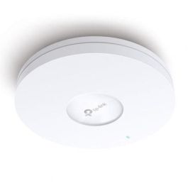 Omada 2.4GHz (574 Mbps), 5GHz (4804 Mbps), IEEE 802.11ax/ac/n/g/b/a, 1× 2.5 Gigabit Ethernet (RJ-45), 802.3at PoE, 243 x 243 x 64 mm Omada 2.4GHz (574 Mbps), 5GHz (4804 Mbps), IEEE 802.11ax/ac/n/g/b/a, 1× 2.5 Gigabit Ethernet (RJ-45), 802.3at PoE, 243 x 243 x 64 mm