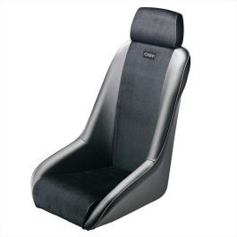 Omp Asiento Vintage Classic Negro OMPHA0-0737-B01-071 Tapizado Velour Lateral Vinilo Acero