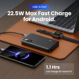 UGREEN UG25742 Batería Externa Power Bank Ión de Litio 10000 mAh Carga Rápida Negro