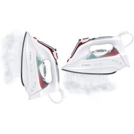 PLANCHA DE VAPOR BOSCH TDI902839W - 2800W - SUPERVAPOR 200G - INYECCIÓN DE VAPOR - SUELA CERANIUM GLISSE - DEPOSITO 300ML - ANTICALC INTEGRADO