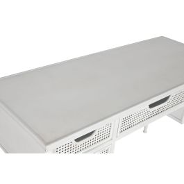 Escritorio Home ESPRIT Blanco Metal 122 x 50 x 76 cm Escritorio Home ESPRIT Blanco Metal 122 x 50 x 76 cm