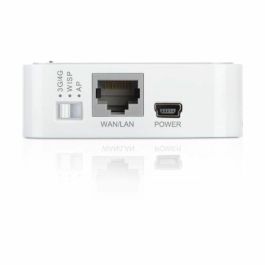 TP-Link TL-MR3020 Router Portátil Wi-Fi N150 Mbps (2.4 GHz) para Módem USB 3G/4G, Ethernet Rápido, Gris/Blanco TP-Link TL-MR3020 Router Portátil Wi-Fi N150 Mbps (2.4 GHz) para Módem USB 3G/4G, Ethernet Rápido, Gris/Blanco
