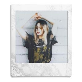 FUJIFILM instax Square SQ Película Instantánea White Marble, Paquete de 10 Fotos (SQ), Blanco y Mármol, para Cámaras instax Square e Impresora SP-3